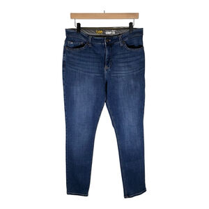 Lee Womens Jeans Skinny Leg Blue‎ Denim Size Medium Stretch Comfortable Causal
